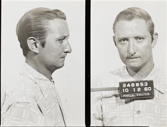 (AMERICAN CRIME) A group of 200 mugshots depicting men picked up in Philadelphia for a range of offences, many for minor gambling crime